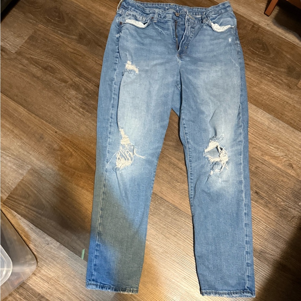 Women size 14 old navy curvy o.g straight jeans